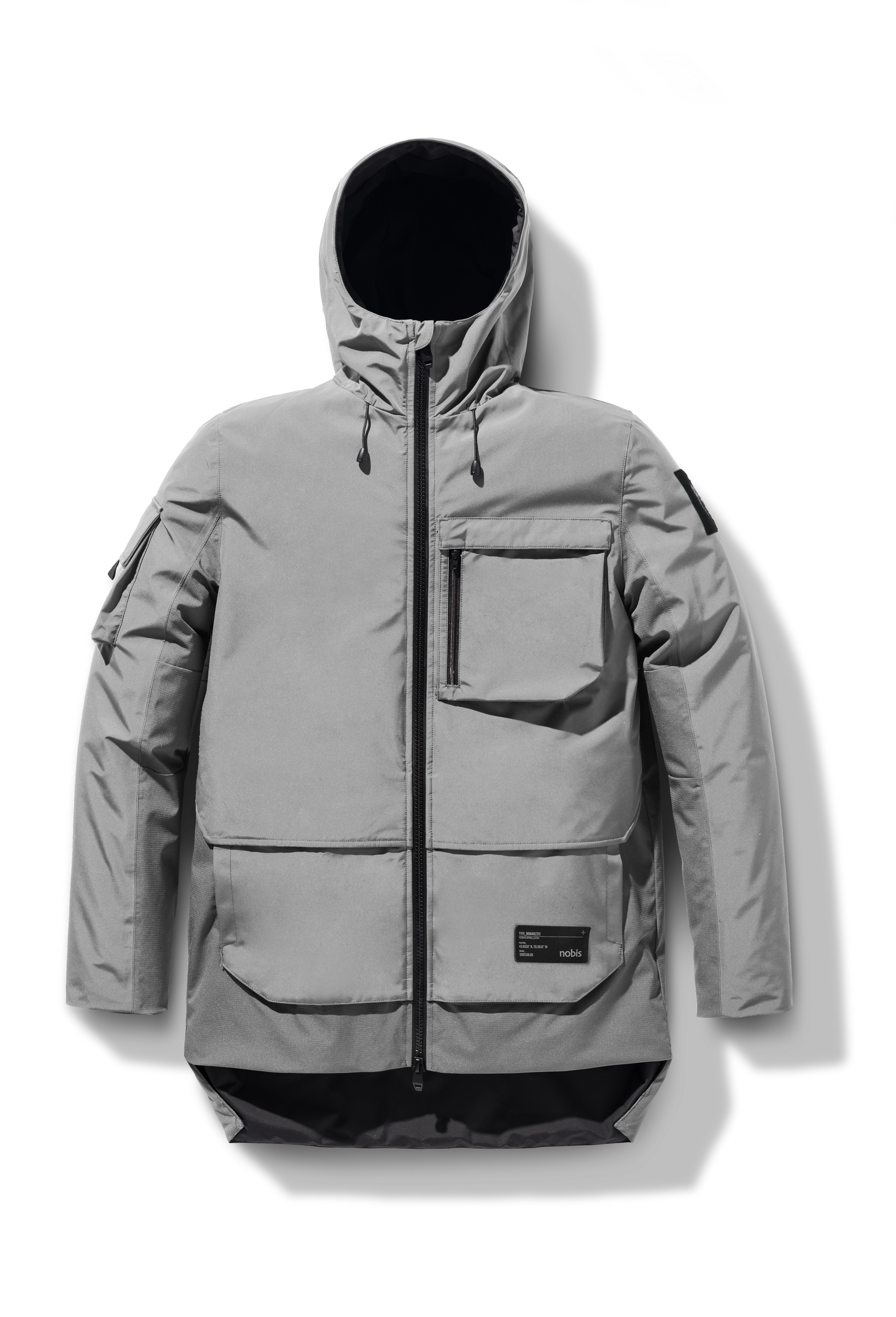 Alta Men's Performance Shell Jacket in Concrete