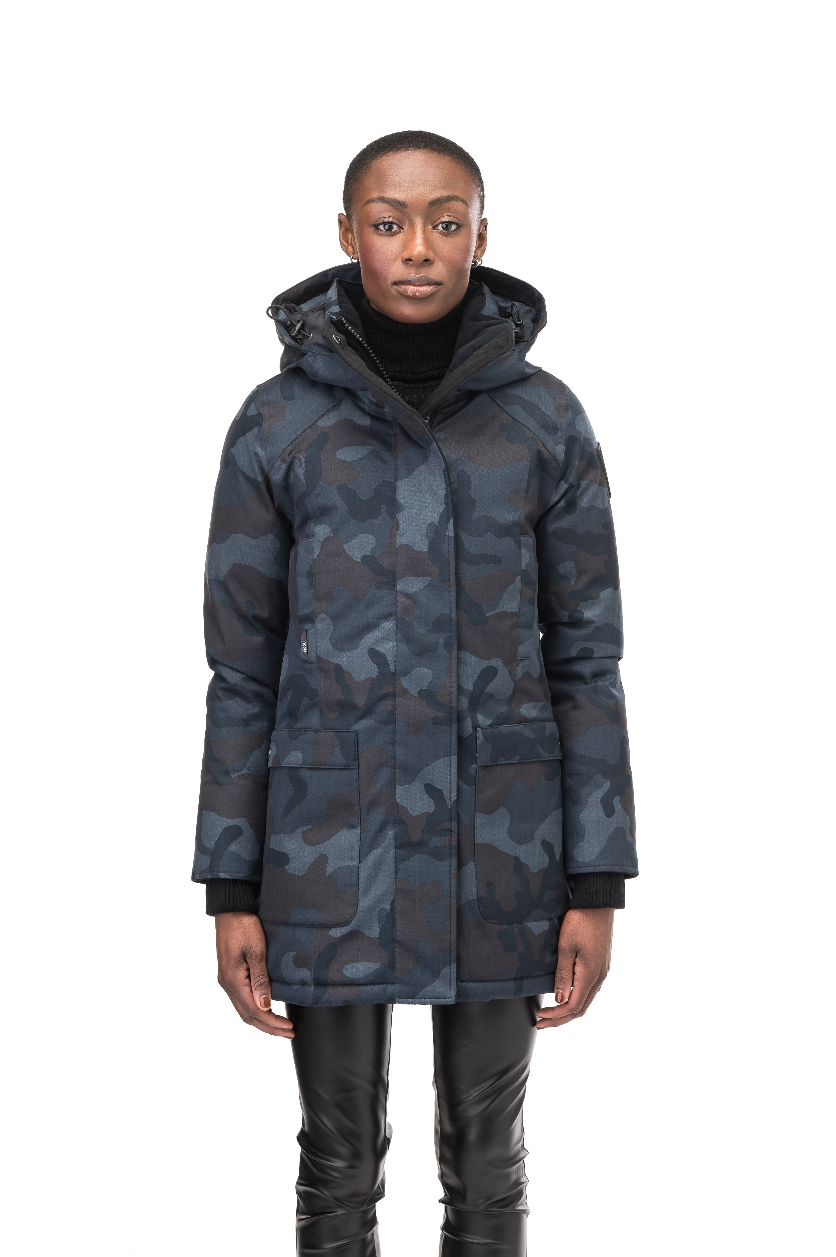 Carla Legacy Women s Parka Navy Camo Xs