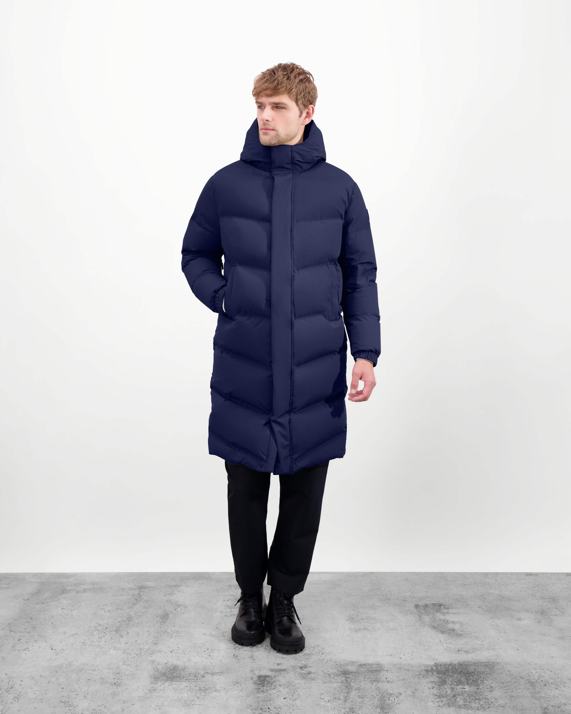 Granger Men's Long Puffer Jacket – Nobis Granger Men's Long Puffer Jacket – Nobis