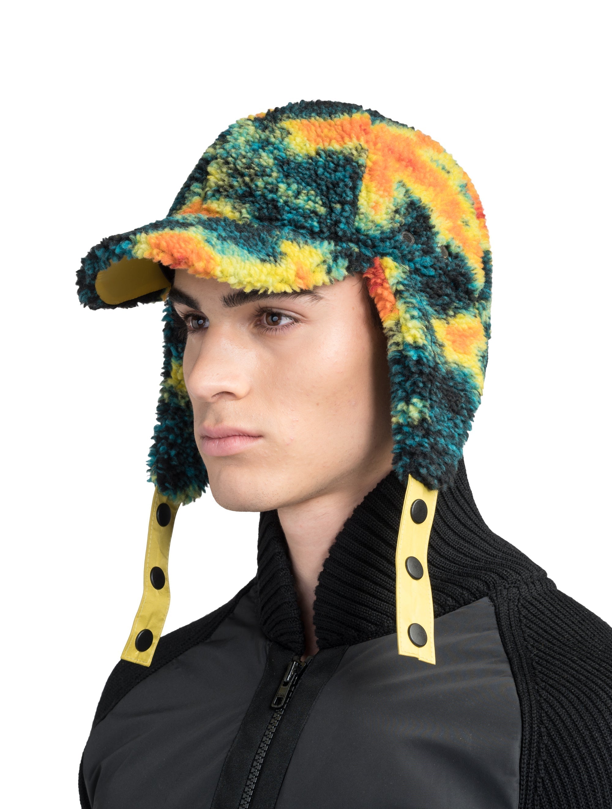 Knox Unisex Berber Ball Cap with Ear Flaps – Nobis - US