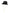Black bucket hat with a chin strap on a white background