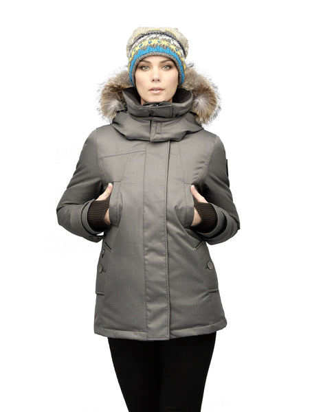 小物 GREI New York HOODED NOMAD PARKA Luna Women's Hip Length Parka – Nobis - US