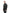 Men's hip length waterproof bomber jacket with 2-way zipper in Black