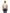Men's lightweight taffeta bomber jacket with dark contrast trim in Fawn