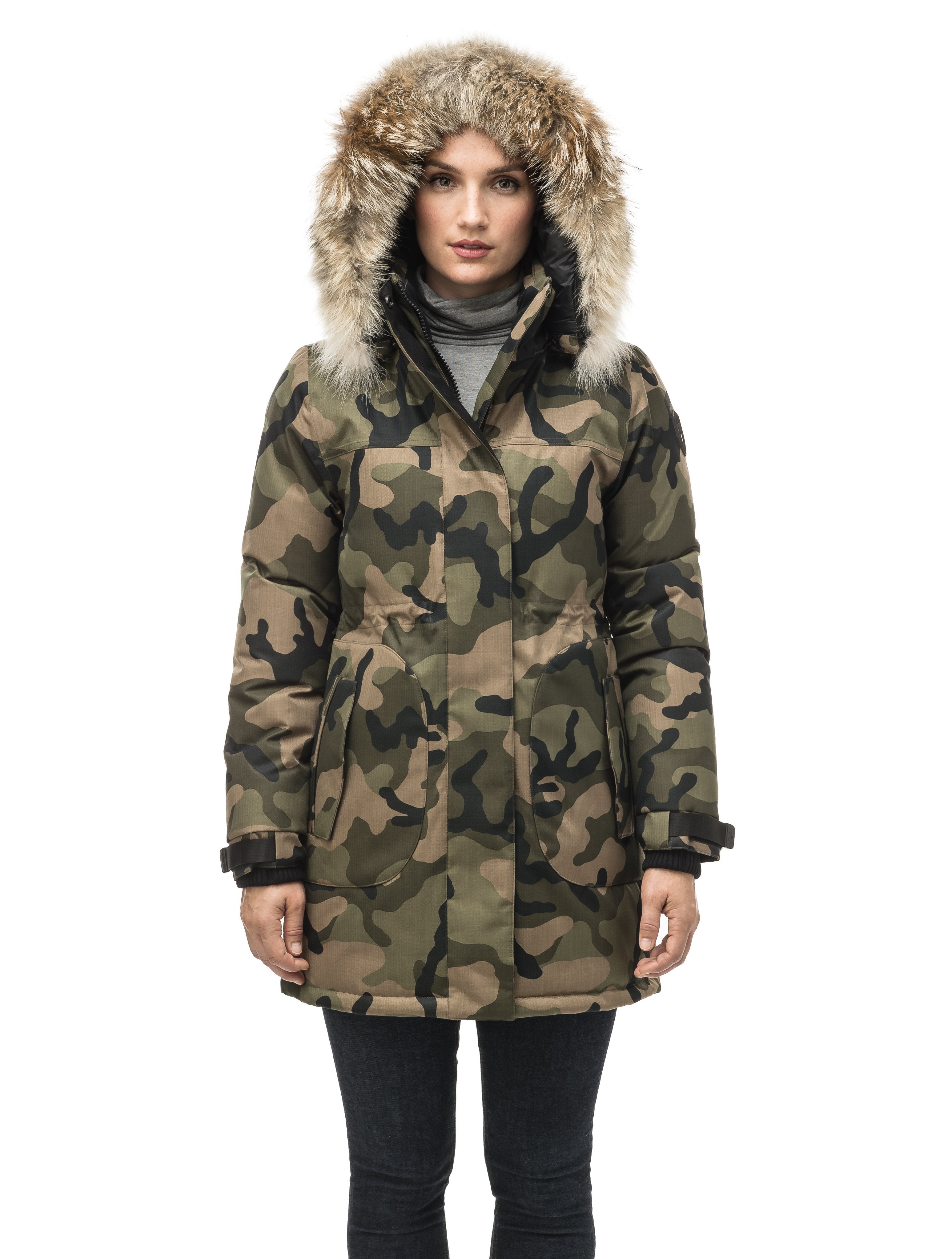 Nobis Maya Parka Women s Crosshatch Camo Extra Small MAYA CH Camo XS