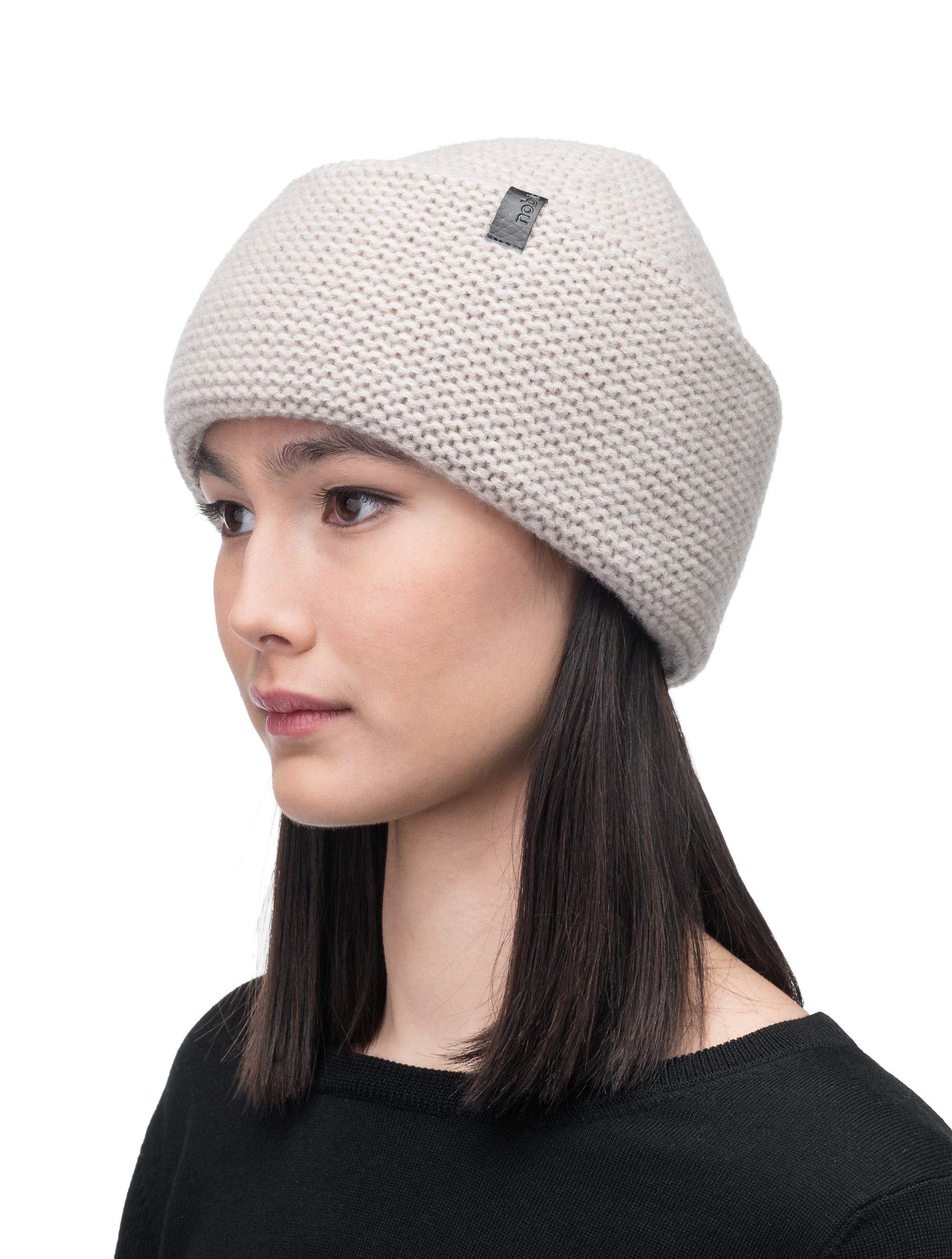 Mira Unisex Purl Knit Beanie – Nobis - US