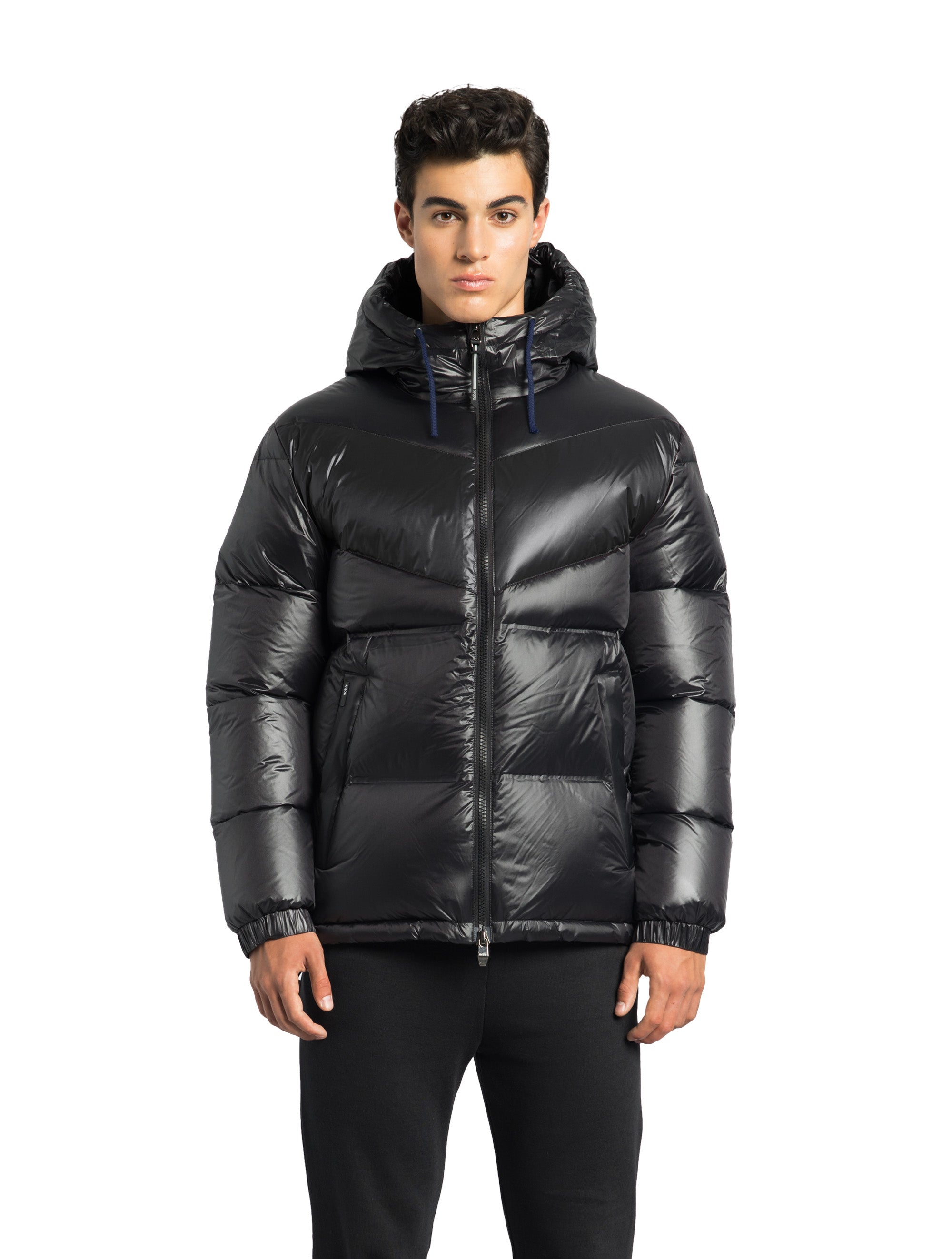 Dyna Men's Chevron Quilted Puffer Jacket – Nobis - US