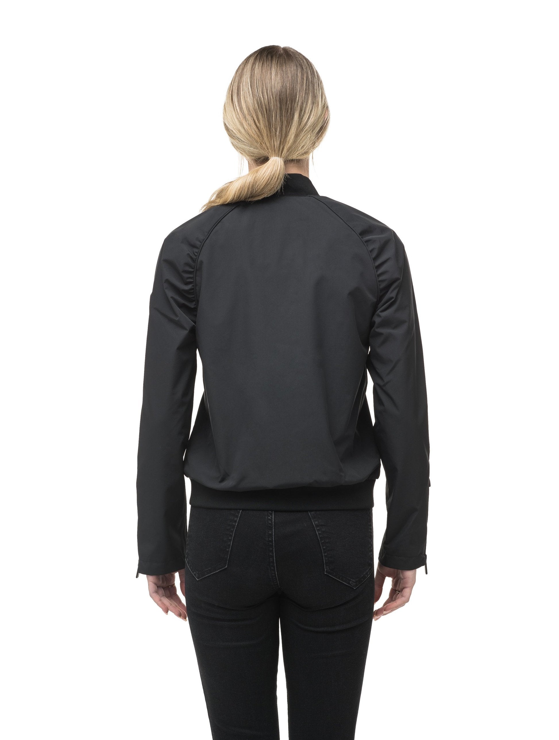 Women's classic bomber jacket called Phoebe in Black