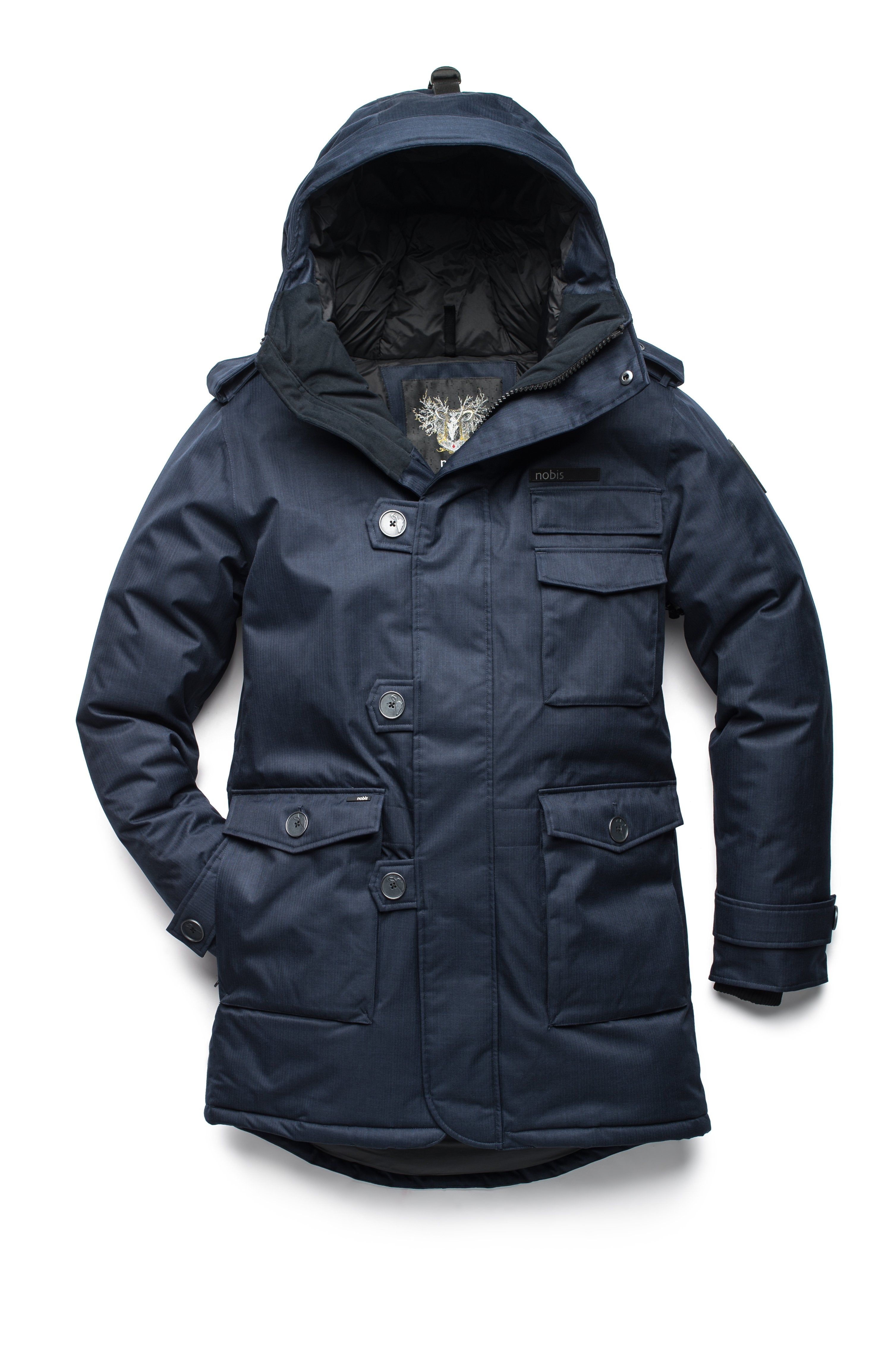 Navy military parka hotsell