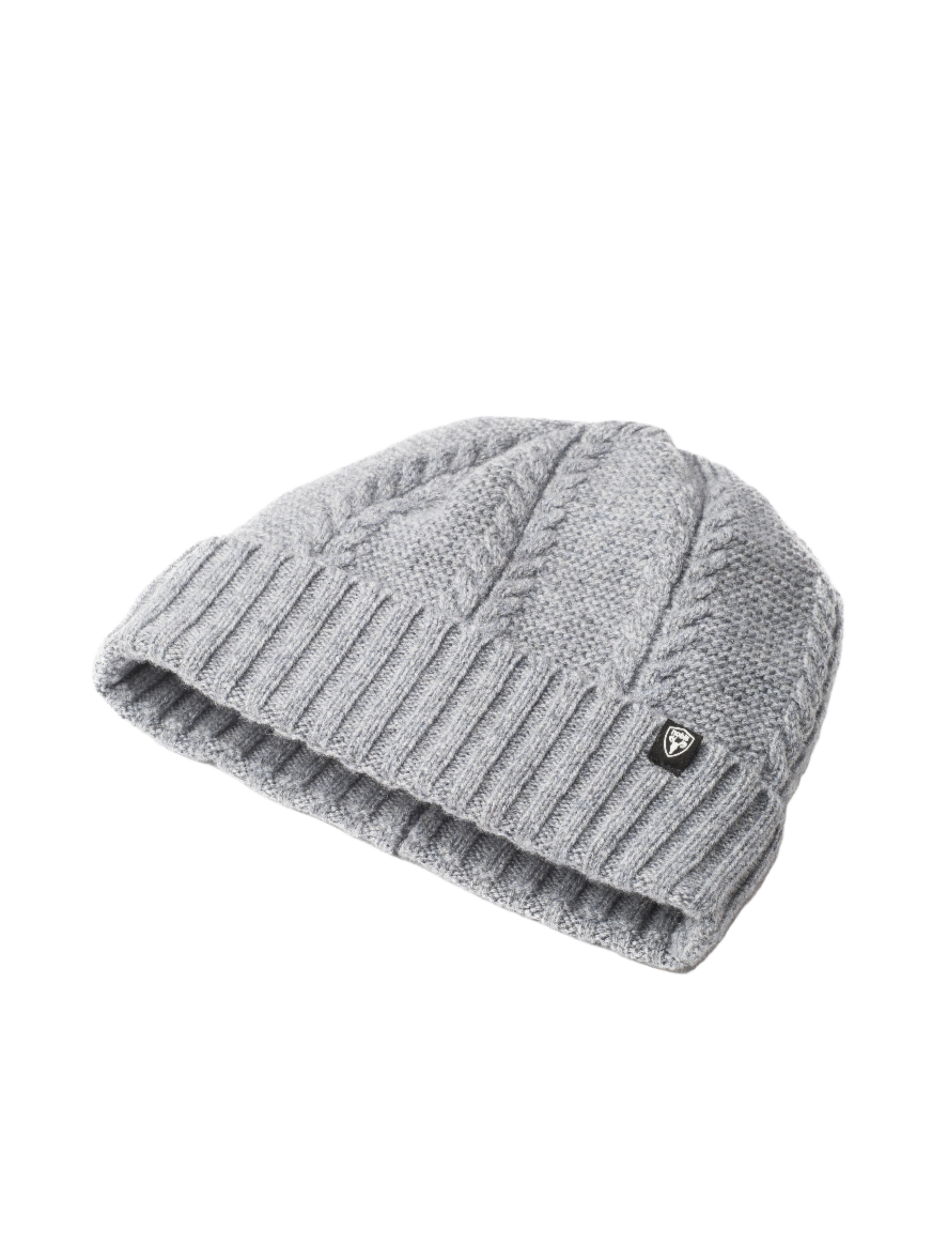 Wool ball cap in Heather Grey