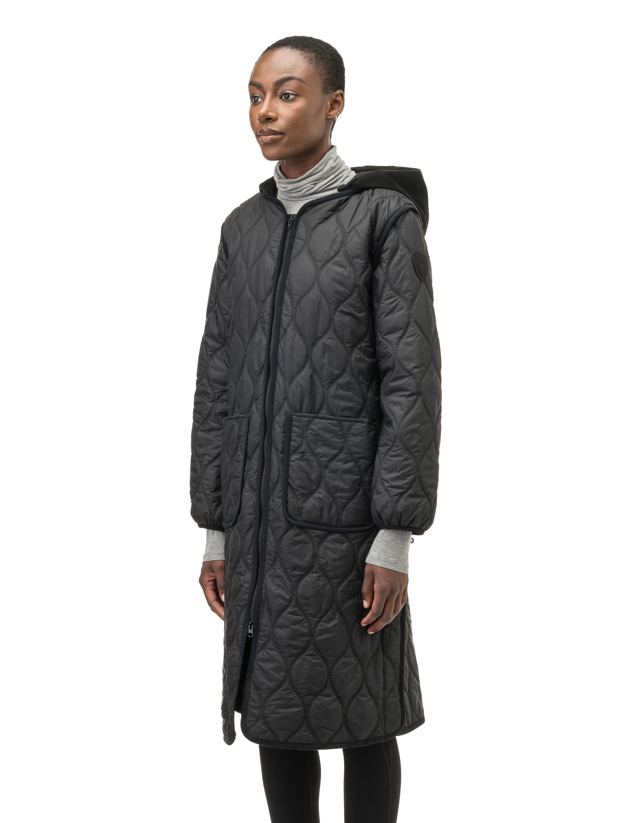 専門ショップ Jacket Quilted Long Women's Suri – US - Nobis ジャケット・アウター