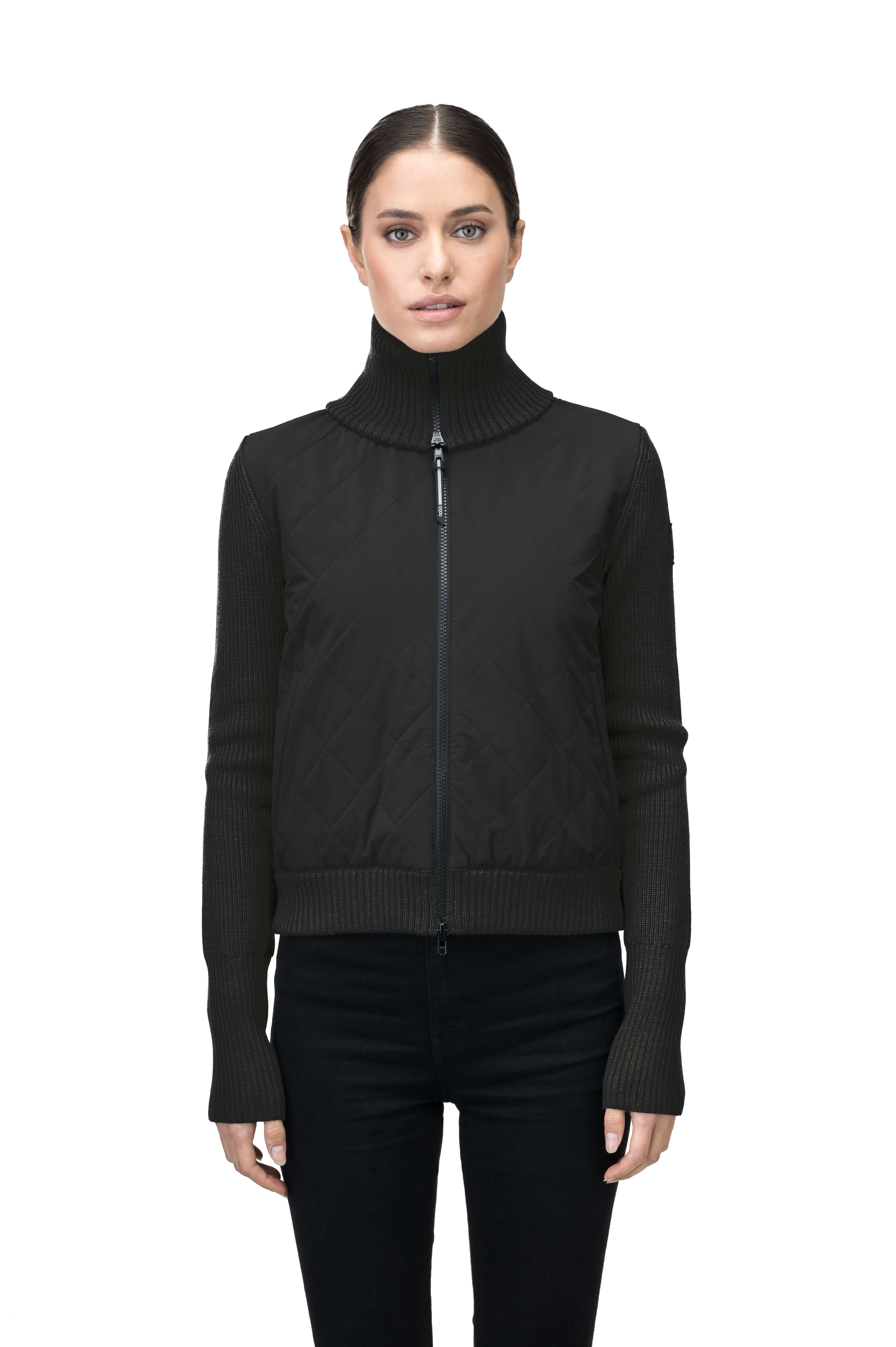 Ada Women's Quilted Full Zip Sweater - NEXT by Nobis – Nobis - US