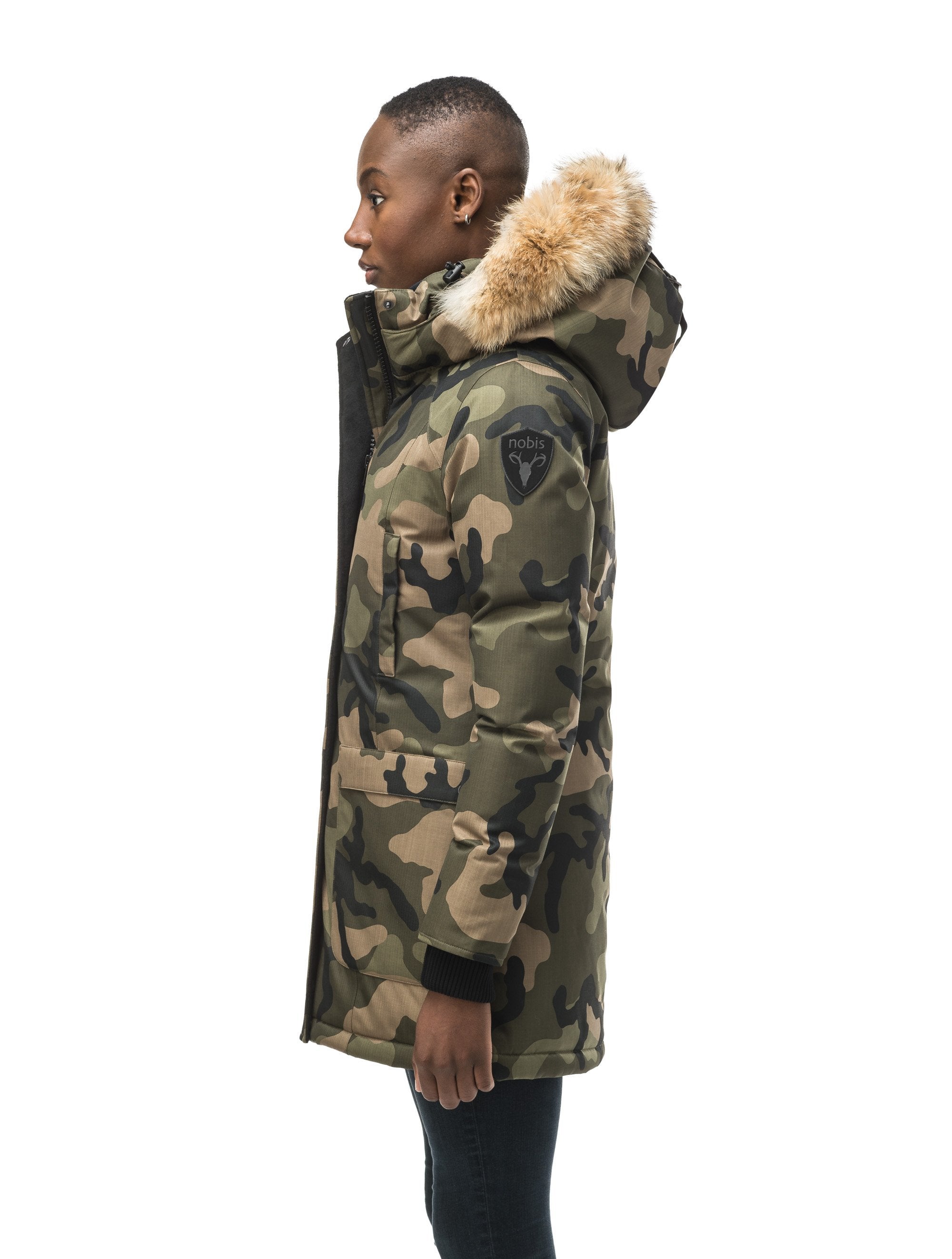 Camouflage parka store womens