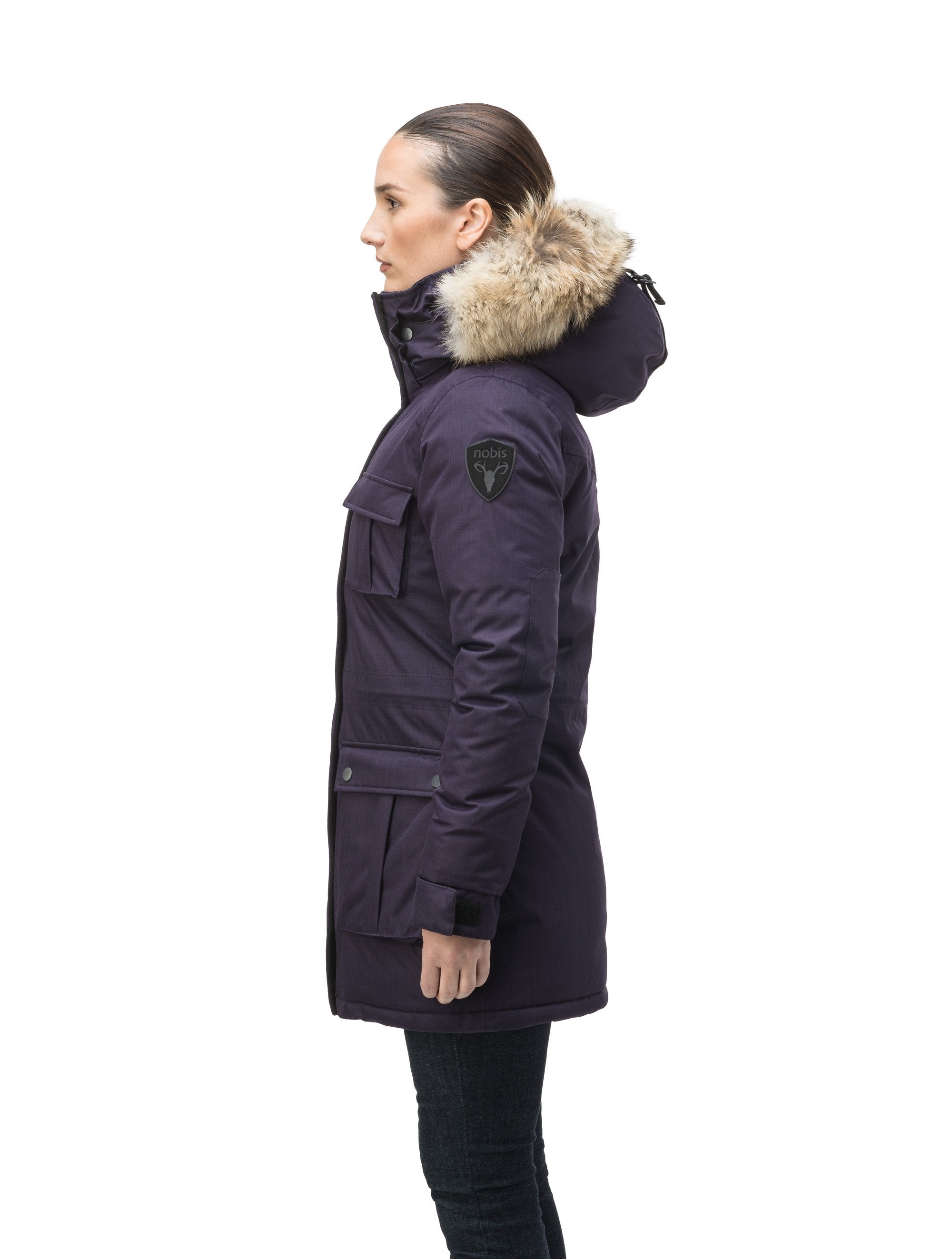 Hannah Parka Violet Sky Molo - Alexandalexa