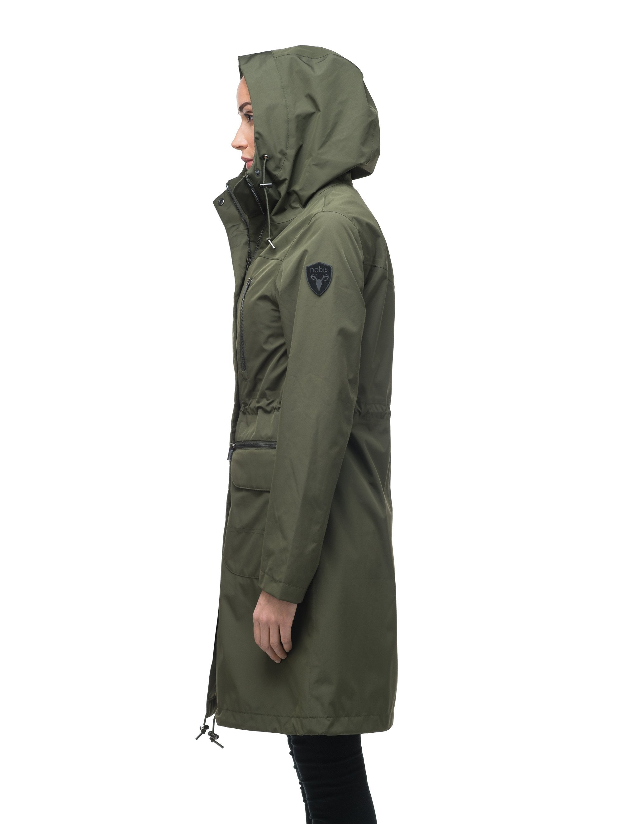 21AW/×NAS/QUEENS Long Anorak Parka/L/ポリエステル/ネイビー - アウター