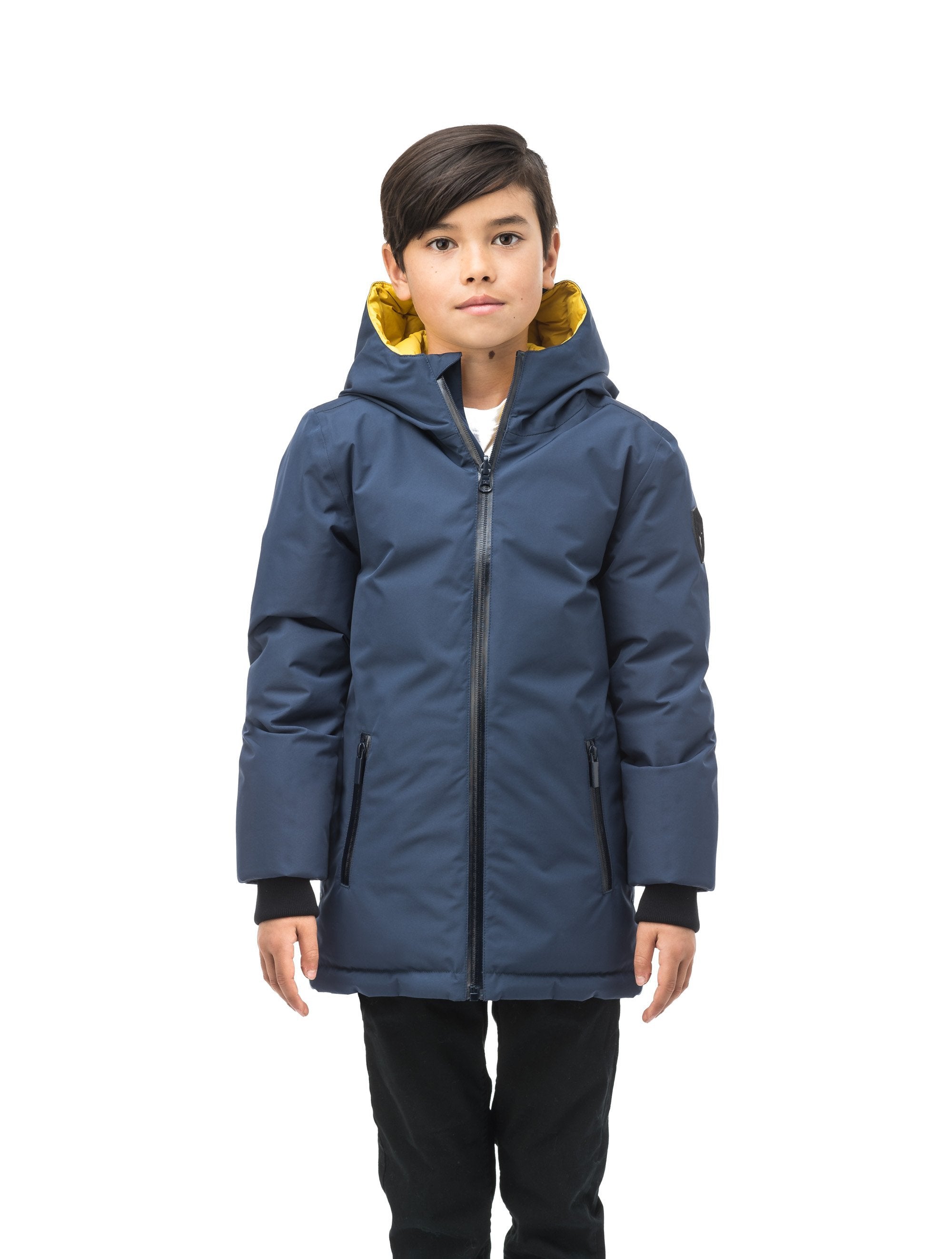 Down filled clearance waterproof jacket