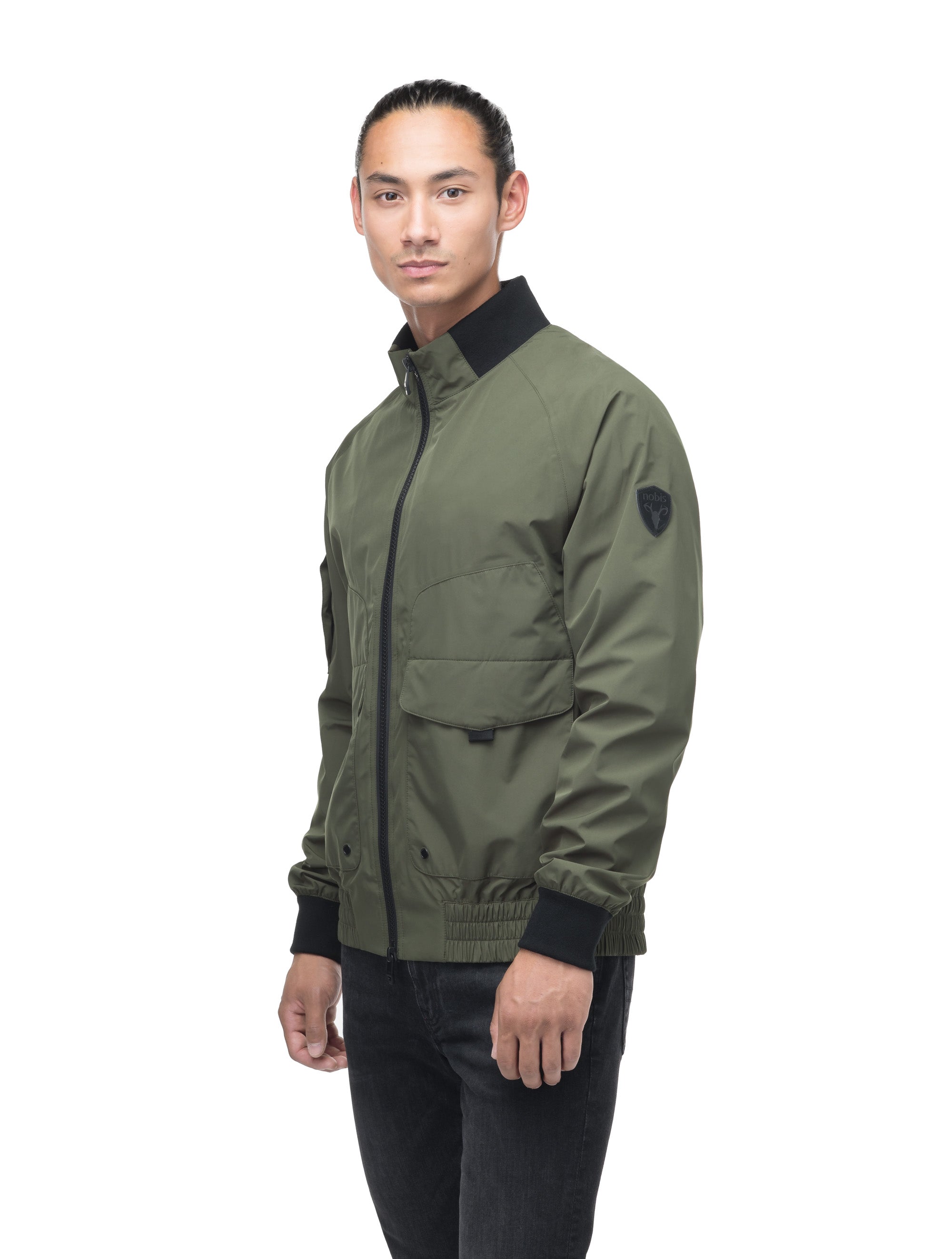 Buy Park Avenue Men Olive Green Solid Bomber Jacket - Jackets for Men  2165024 | Myntra