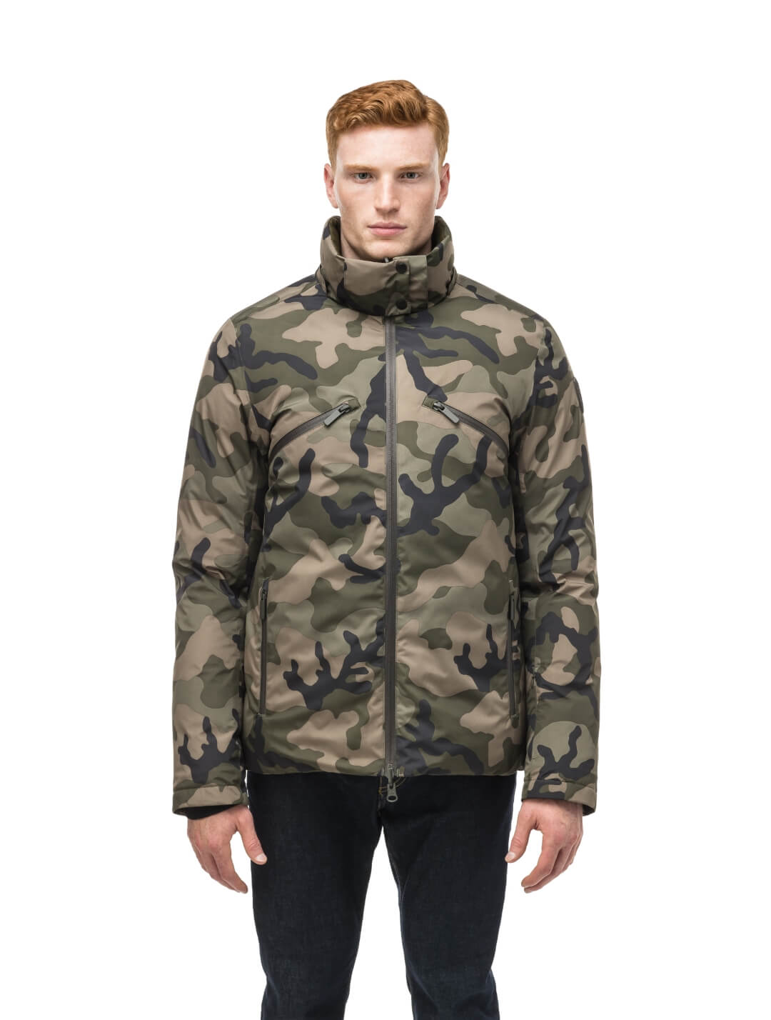 American eagle camo puffer on sale jacket