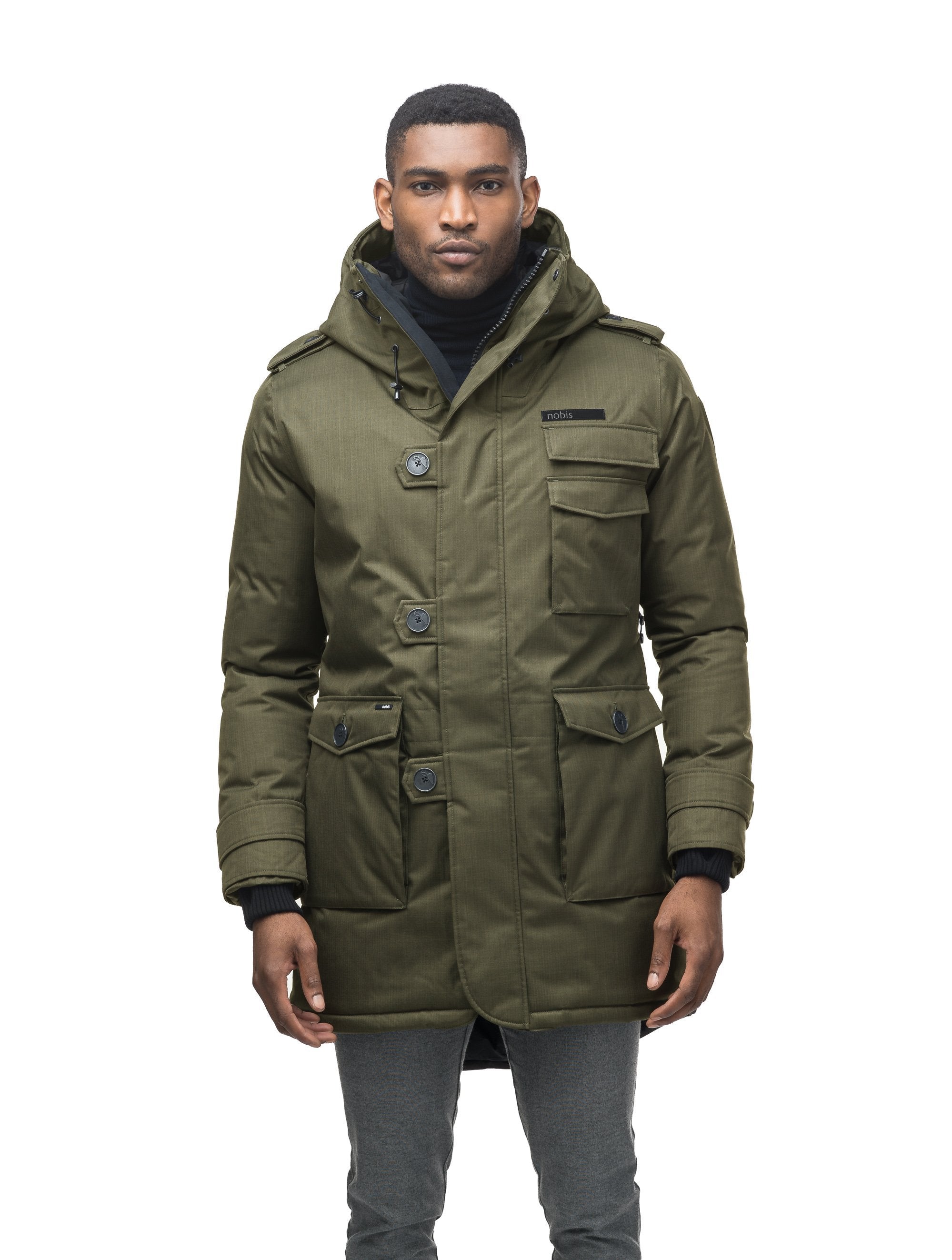 Kaki parka best sale