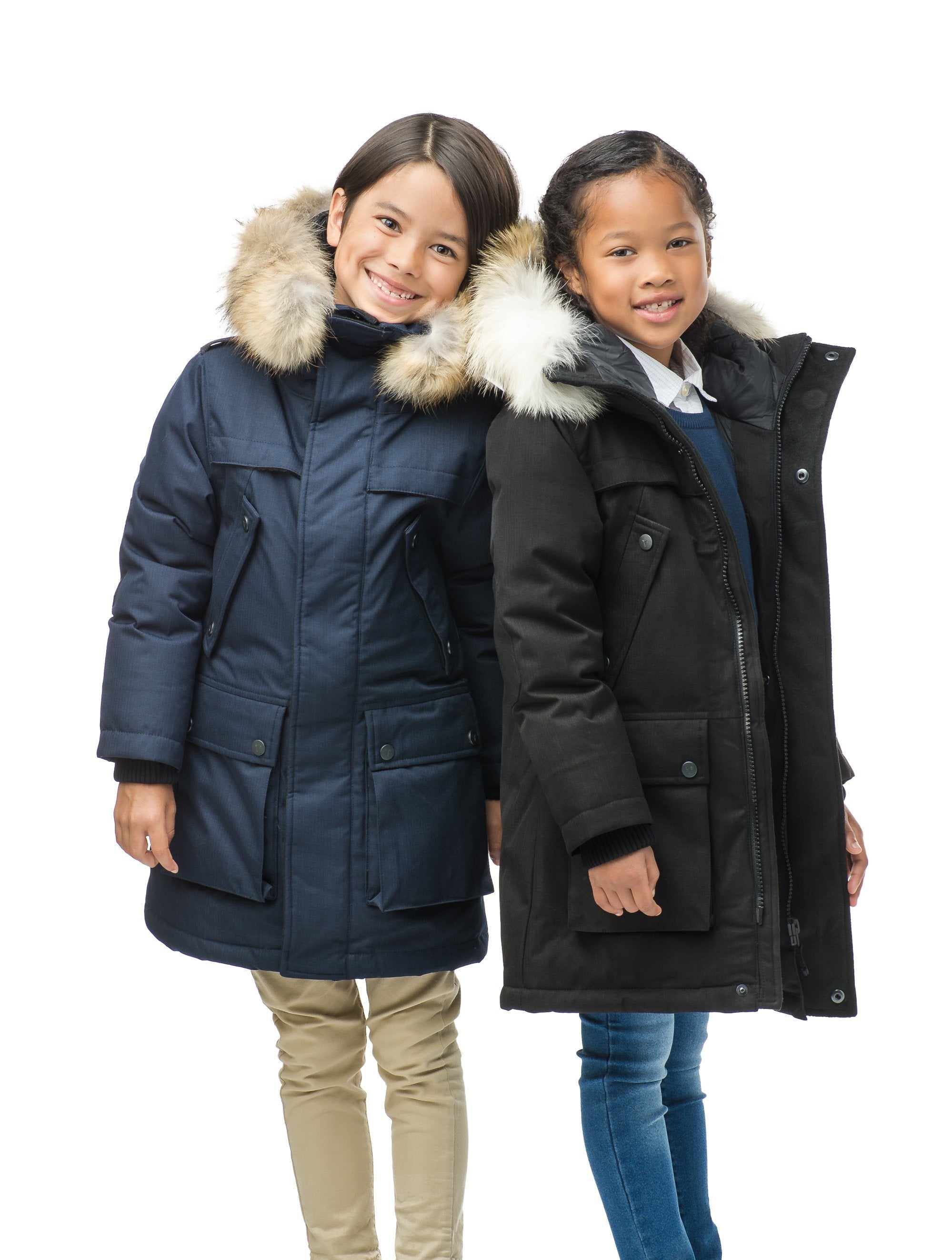 Kids store parka coat